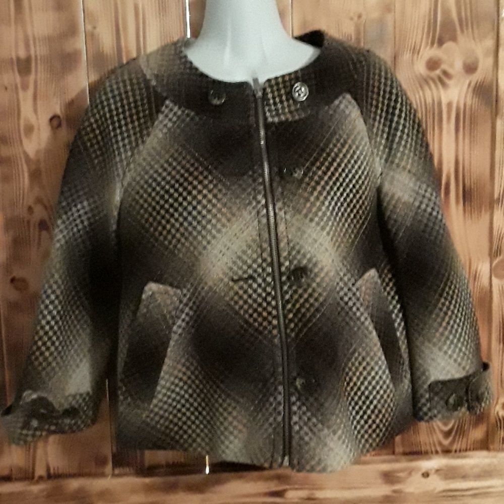 Bcbgmaxazria Xs Wool Jacket